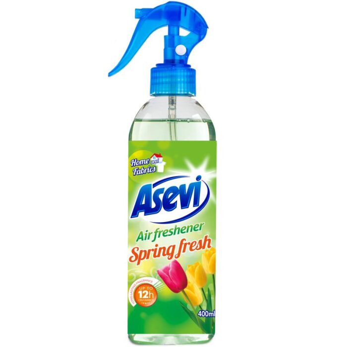 Asevi Air Freshener Spring Fresh - Home and Fabric Freshness - 400ML