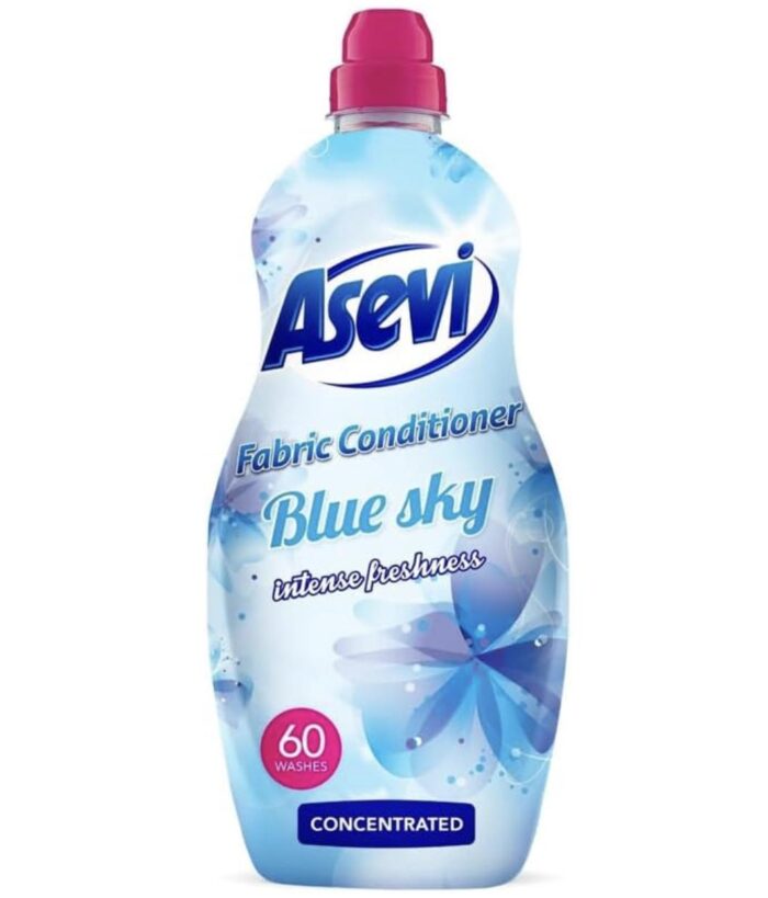 Asevi Fabric Conditioner Blue Sky - Intense Freshness 60 Washes - 1380ML