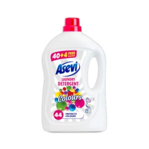 Asevi Colours Laundry Detergent - Keep Your Colours Vibrant - 44W - 2376ML