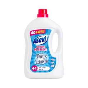 Asevi Deep Ocean Laundry Detergent - Keep Whites Brilliant - 44W - 2376ML