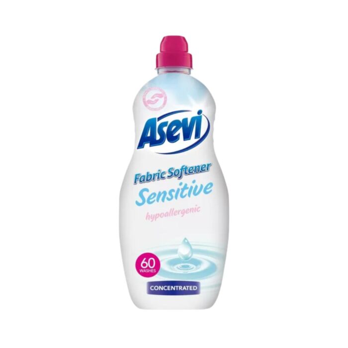 Asevi Fabric Softener Sensitive Hypoallergenic - Concentrated 60 Washes - 1380ML