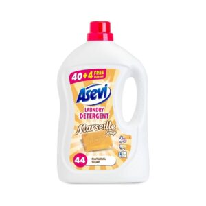 Asevi Marseille Soap Laundry Detergent - Classic Clean Scent - 44W - 2376ML