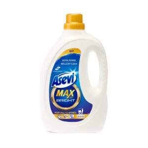 Asevi Max Bright Laundry Detergent - Extra Power Brilliant Clean - 2.5L