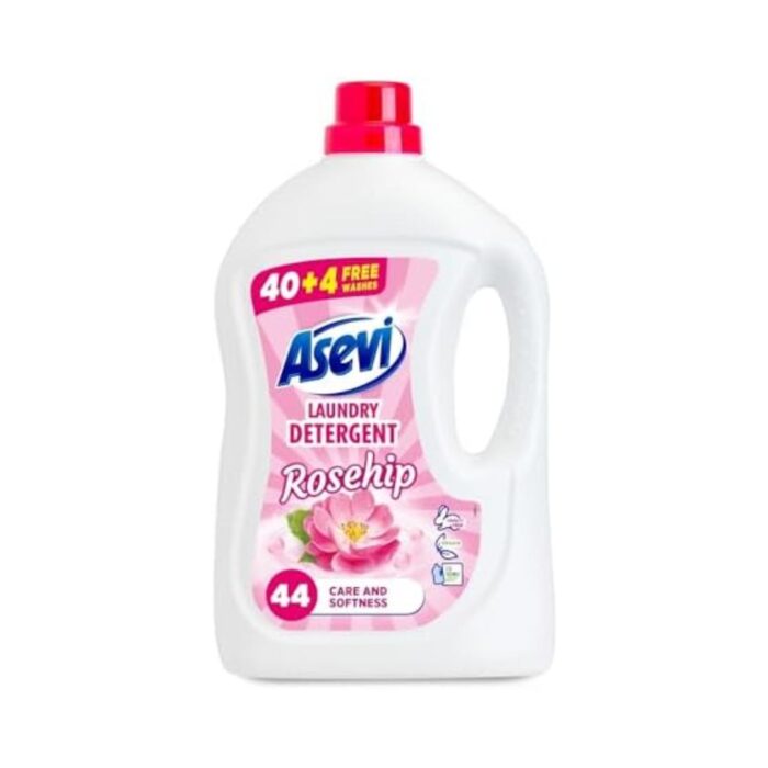 Asevi Rosehip Laundry Detergent - Care for Your Clothes - 44W - 2376ML