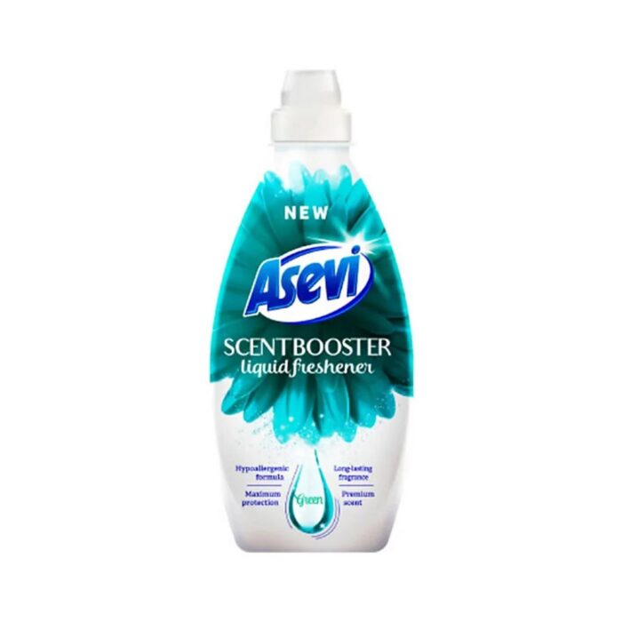 Asevi Scent Booster Liquid Freshener Green - Long-Lasting Fragrance - 720ML