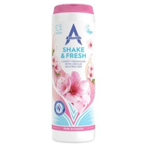 Astonish Shake & Fresh Carpet Freshener Pink Blossom - With Odour Neutraliser