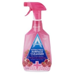 Astonish Antibacterial Surface Cleanser Pomegranate & Raspberry - Kills 99.9% Bacteria - 750ML
