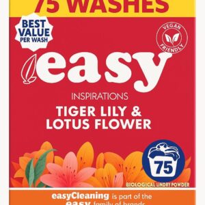 Easy Inspirations Washing Powder: Tiger Lily & Lotus Flower Power!