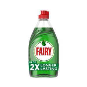 Fairy Original Washing-Up Liquid – Ultra-Concentrated for 2X Longer-Lasting Suds & Sparkling Clean Dishes!