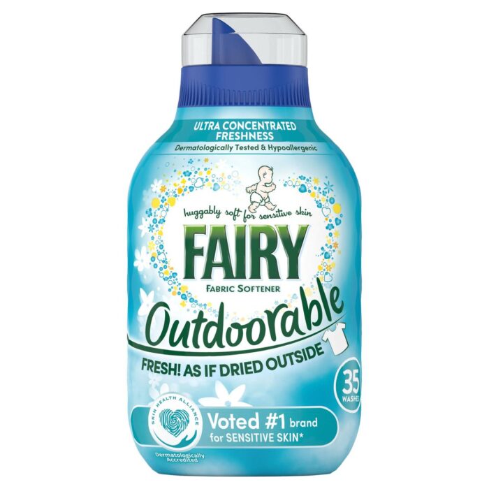 Fairy Outdoorable Fabric Softener: Freshness Like Drying Outside! - 35w, 490ML