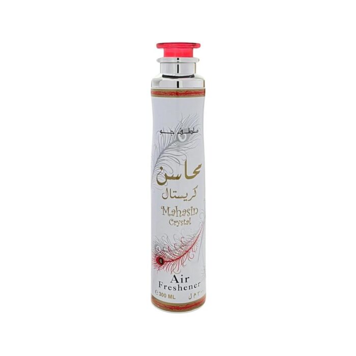 Lattafa Mahasin Crystal Air Freshener: Experience Pure Elegance in Your Home!