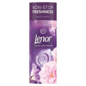 Lenor Exotic Bloom & Moonlight Lily In-Wash Scent Booster - Lasting Fragrance - 155G