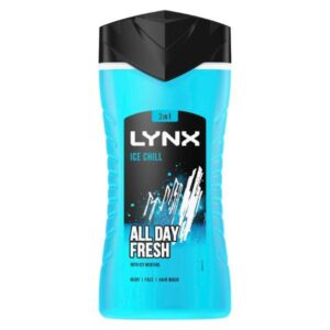 Lynx Ice Chill 3in1: All Day Fresh with Icy Menthol!