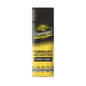Sovereign Turbojet Air Sanitiser Fresh Linen - Instant Odour Elimination - 500ML
