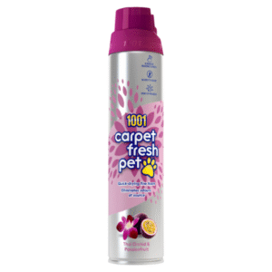 1001 Carpet Fresh Pet Thai Orchid & Passionfruit - Instantly Freshen Pet Homes - 300ML