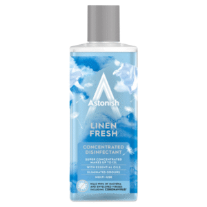 Astonish Concentrated Disinfectant Linen Fresh - Kills 99.9% Bacteria Viruses - 300ML