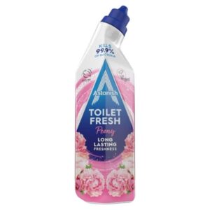 Astonish Toilet Bowl Fizz & Fresh - Pink Peony Fresh - Blasts Limescale Calcium Rust -  8 Tablets