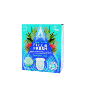 Astonish Toilet Bowl Fizz & Fresh - Eucalyptus Fresh - No Scrubbing Tablets - 8 Tablets