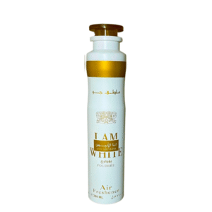 Lattafa I Am White Poudree Air Freshener - Elevate Your Space with Elegant Aroma - 300ML