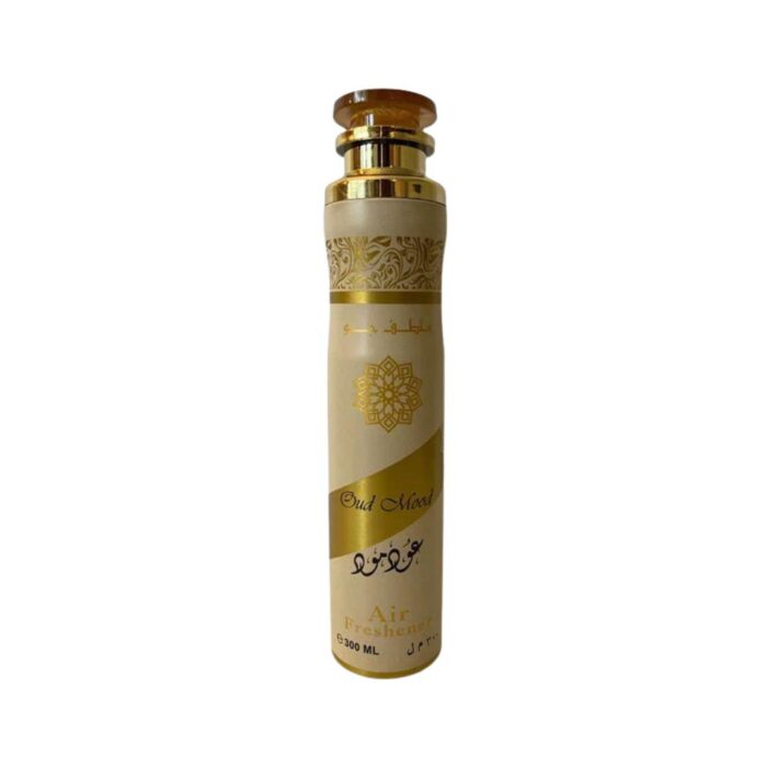Lattafa Oud Mood Air Freshener - Premium Scent for Home and Spaces - 300ML