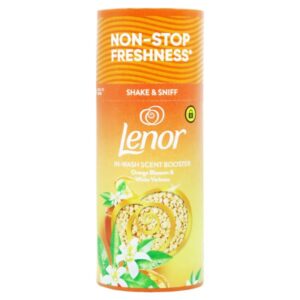 Lenor Orange Blossom & White Verbena In-Wash Scent Booster - Lasting Fragrance - 155G